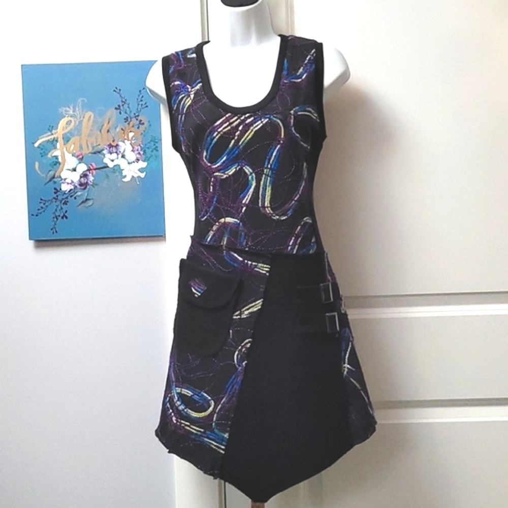 Papillon Art to Wear Tunic Dress